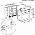 Miniatyrbilde 2 av 3: Stekeovn AEG BEK435120W 3000 W 71 L