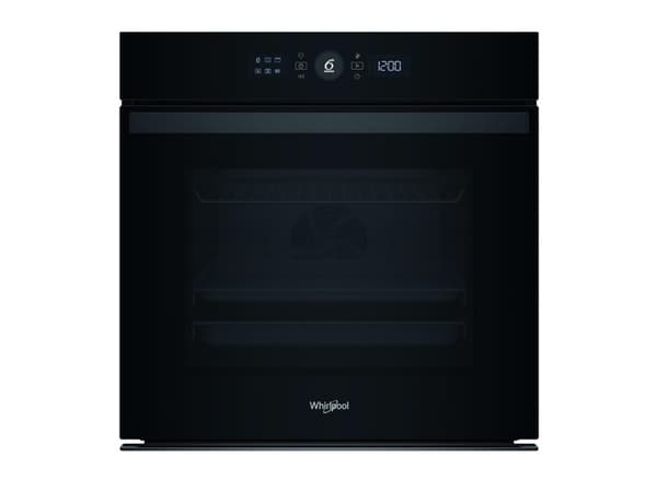 Whirlpool, 73l, pyro, musta - sisäänrakennettu uuni