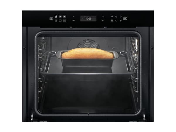 Whirlpool W6 4S2 OS4 P2 BL, Medium, Elektrisk ovn, 73 l, 73 l, Pyrolytisk, Innebygget