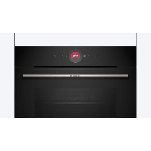 Softclose Pyrolys multifunktionsugn - BOSCH SER8 CBG7741B1 Svart - Ugnsvolym: 47l - 12 tillagningslägen - H455xL594xD548mm