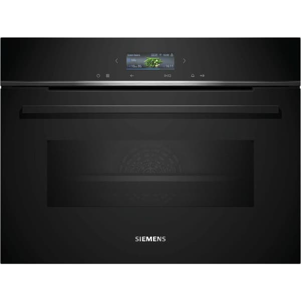 Selvrensende stekeovn med pyrolyse Siemens AG CM776GKB1 900 W 3600 W 45 L Sort
