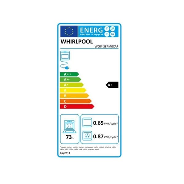 Whirlpool Fyrintegrerbar 73l 60cm pyrolys - WOI4IS8PM0XAF