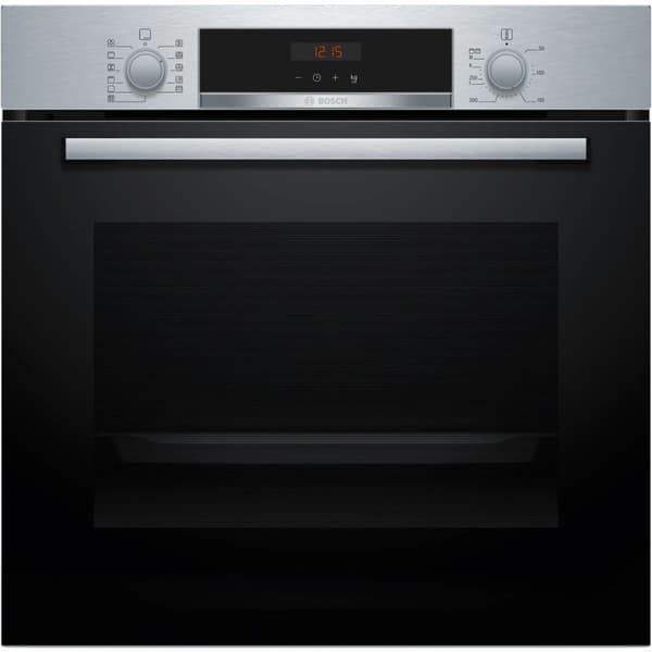 Pyrolytisk ugn BOSCH HBA574ES3 71 L 3600 W Svart, Rostfritt stål