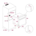 Miniatyrbild 2 av 2: Ugn Teka HSB635S 70 L
