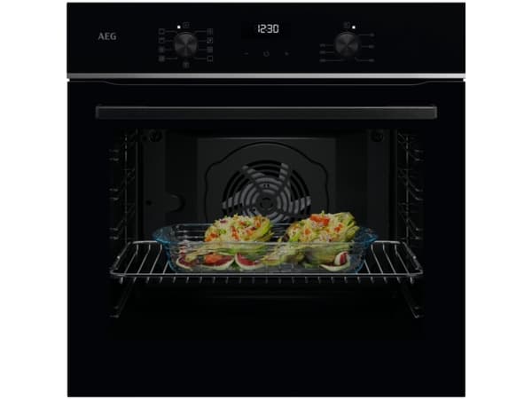 AEG Series 5000 TU5AB21FSB, Medium, Elektrisk ovn, 72 l, 72 l, 50 - 275 °C, Hydrolytisk Sort