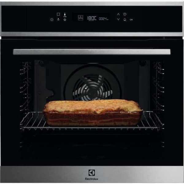 Fyra SurroundCook® ELECTROLUX - EOF7P00X0 - Pulsvarmepump - 72L - Pyrolys - A+ - Rostfritt stål Rostfritt stål