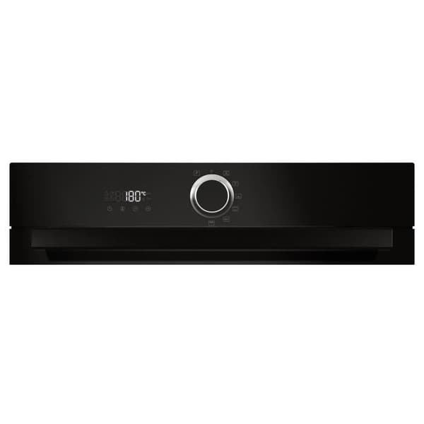 Inbyggd elektrisk ugn - Pyrolys - Cirkulerande varmluft - BRANDT BXP5560B - Svart - 73L - A+