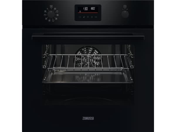 Zanussi ZOPKE6K3, Medium, Elektrisk ovn, 65 l, 2320 W, 65 l, 2090 W Sort