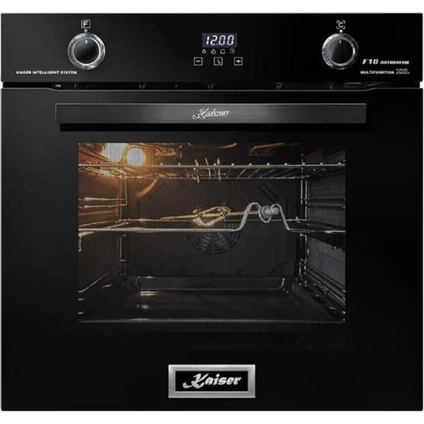 Kaiser EH 6367 +KG 6357, Fyr elektrisk, Självständig, 79L, 10 funktioner + gas spis 60 cm