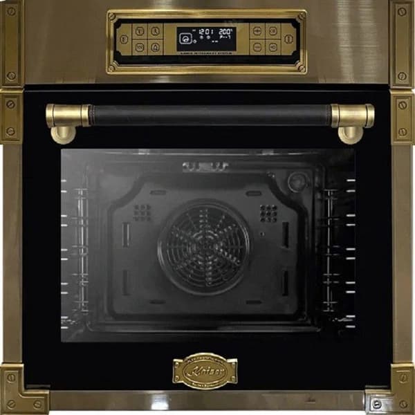 Inbyggnadsugn KAISER EH 6726 AD.. - Retro 80L, anthraciteglas, infraröd grill - 11 funktioner