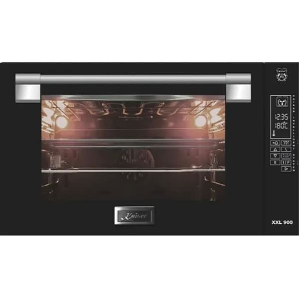 Kaiser EH 9309 Inbyggnadsugn 90 cm 105L Svart glas TouchControl