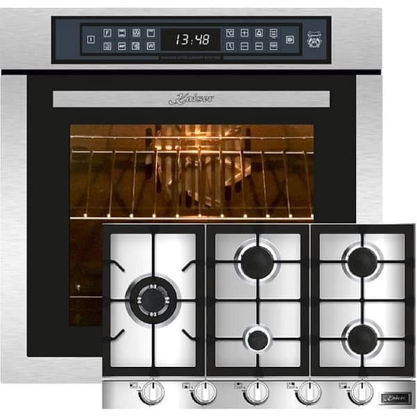 Kaiser EH 6306 R fyr encastrer 79 L + KG 9357 gaskokplatta