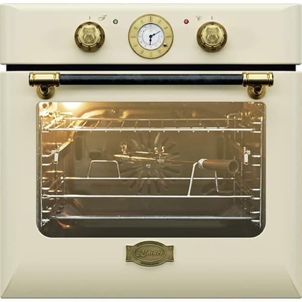 Kaiser Kökapparater Inbyggd ugn "EH 6432 ElfBE", Retro Inbyggd elektrisk ugn, Fristående, 68 L