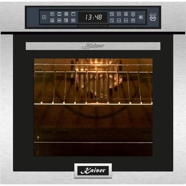 Kaiser EH 6306 R+KCT 6705 FI Ara, Fyra inbyggnadsugnar, rostfritt stål, 79L + induktionshäll 60 cm