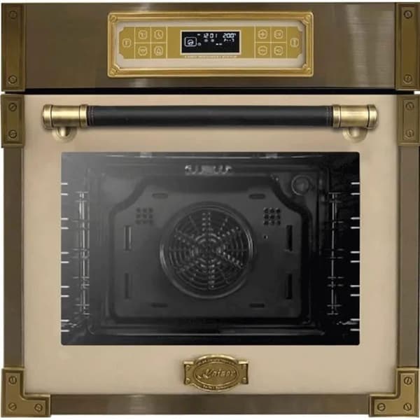 Kaiser fyr Set EH 6726 ElfAD+KCT 6705 FI, Inbyggd ugn retro 80L + induktionshäll 60cm
