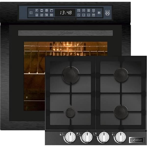 Kaiser EH 6306 RS Inbyggnadsugn 79 L + KCG 6387 Gaskokplatta 60 cm