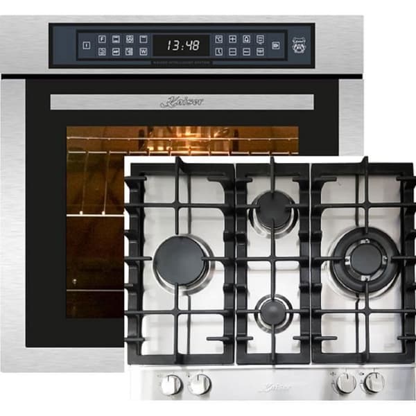 Kaiser EH 6306 R fyra inbyggd 79 L + KG 6364 gaskokplatta