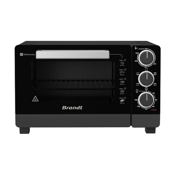 BRANDT Multifunktionsugn 21L 1380 Watt FC215MB svart