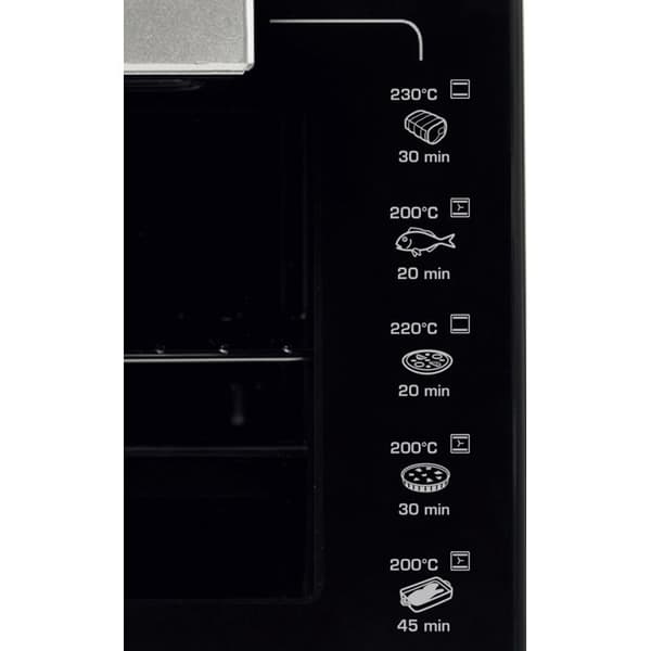 BRANDT Multifunktionsugn 21L 1380 Watt FC215MB svart