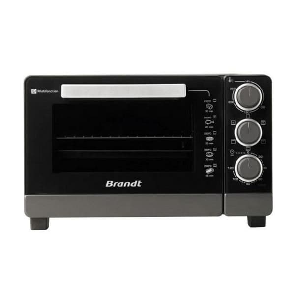 BRANDT Multifunktionsugn 21L 1380 Watt FC215MB svart