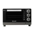 Miniatyrbild 1 av 6: BRANDT Multifunktionsugn 21L 1380 Watt FC215MB svart