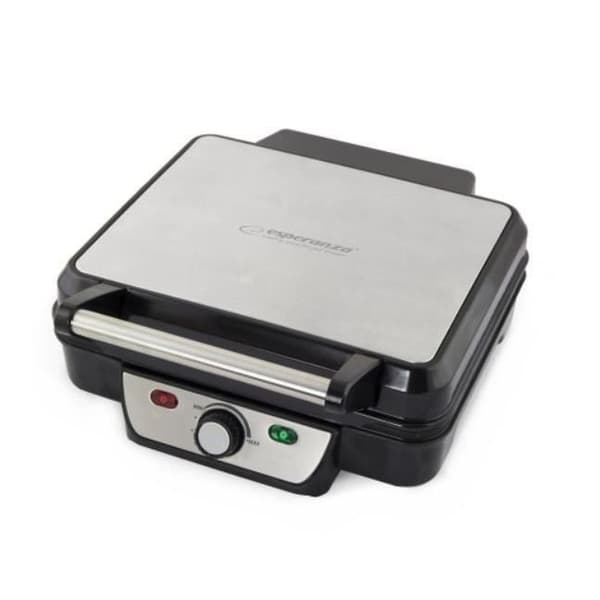 Esperanza EKG007 Kontakt Grill Provolonte Metall Silver, Svart - 5901299914649