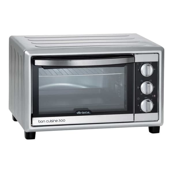 Ariete Bon Cuisine 300 (Mod:985) 30L 1500W elektrisk ugn - Svart - Ventilation - 6 tillagningslägen