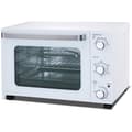 Miniatyrbillede 2 af 6: CONTINENTAL EDISON CEMF35W - 35L hvid elektrisk miniovn - 1500W - Rotisserie, naturlig varmluft