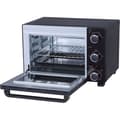 Miniatyrbild 2 av 5: CONTINENTAL EDISON CEMF22B - 22L svart elektrisk miniugn - 1300W - Rotisserie, Naturlig konvektion