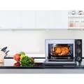 Miniatyrbild 6 av 6: CONTINENTAL EDISON CEMF35B4 - 35L svart elektrisk miniugn - 1500W - Rotisserie, Naturlig konvektion