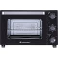 Miniatyrbild 1 av 6: CONTINENTAL EDISON CEMF35B4 - 35L svart elektrisk miniugn - 1500W - Rotisserie, Naturlig konvektion