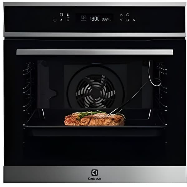 Multifunktionsugn Electrolux EOE7P31X pyrolytisk Svart, Rostfritt stål