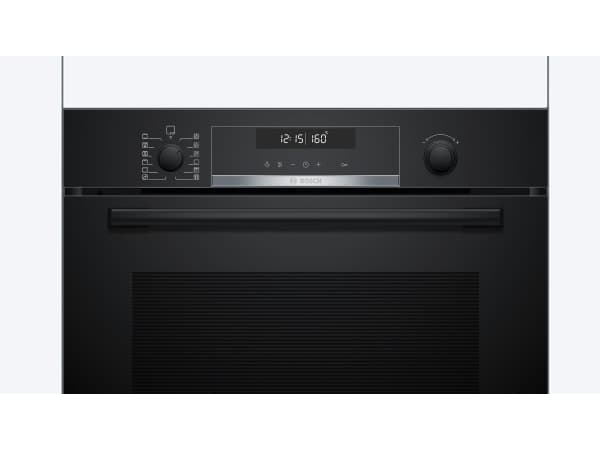 Bosch Serie 6 HBG578BB3, Medium, Elektrisk ovn, 71 l, 3600 W, 71 l, Vifteaktivert