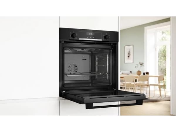 Bosch Serie 6 HBG537BB3, Medium, Elektrisk ovn, 71 l, 71 l, 50 - 275 °C, Hydrolytisk