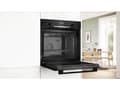 Miniatyrbilde 4 av 5: Bosch Serie 6 HBG537BB3, Medium, Elektrisk ovn, 71 l, 71 l, 50 - 275 °C, Hydrolytisk