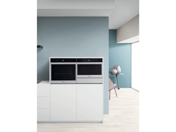 Whirlpool W7 OM4 4S1 C, Medium, Elektrisk ovn, 73 l, 73 l, Katalytisk, Innebygget