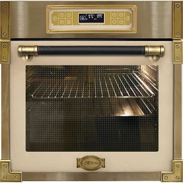 Kaiser Four Set EH 6726 ElfAD + KCT 6395 IelfEm, Fyra inbyggnadsugnar retro 80L + induktionshäll, 60 cm