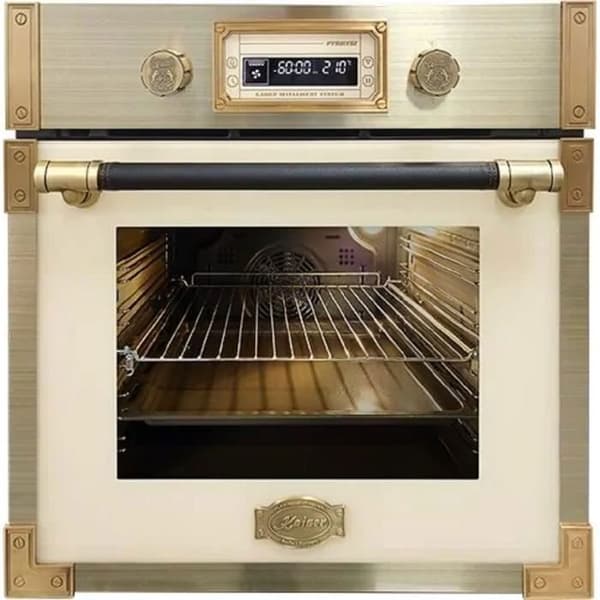 Kaiser Four Set EH 6427 ElfAD+KCT 6395 IelfEm, Retro Pyrolyse inbyggnadsugn 73L + induktionsspis, 60 cm