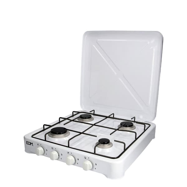 Gaskogeplade EDM 07422 Hvid 1500 W