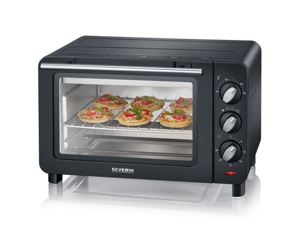Severin TO 2042 brødristerovn 14 L 1200 W Sort