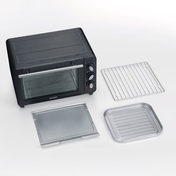 Severin TO 2042 brødristerovn 14 L 1200 W Sort