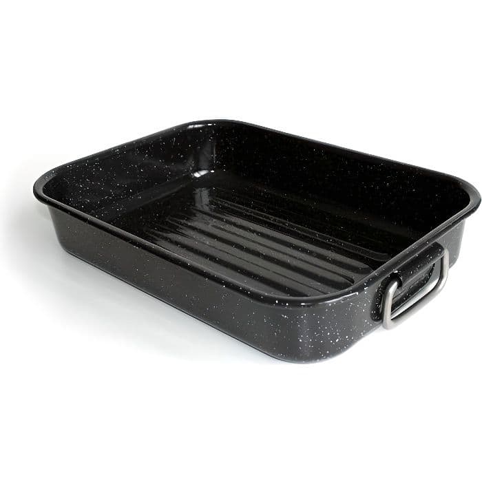 BEKA Plat a Four Kitchen Roc - 36 x 25 cm - Noir