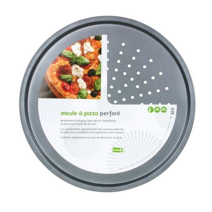 Perforerad pizzapanna 34 cm