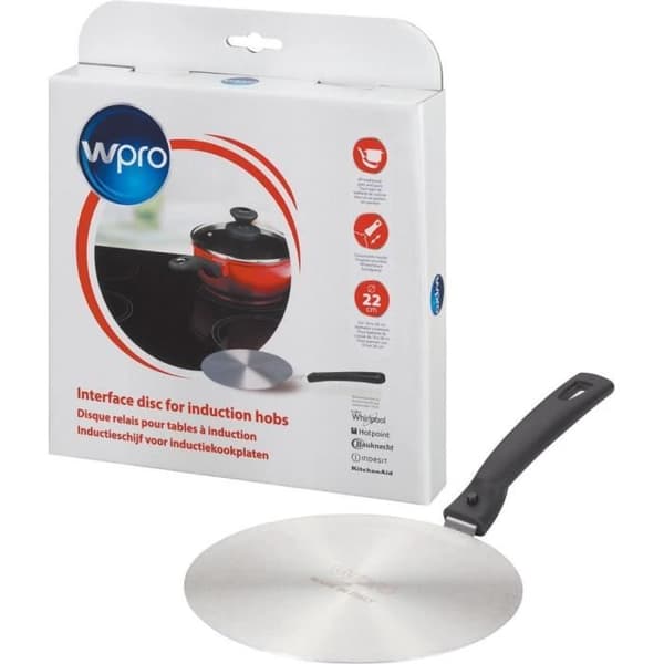 Reläskiva för induktionshäll - WPRO - IDI104 - Diameter 22 cm - Järn