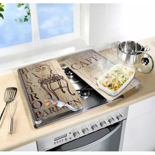 Glashällskydd 'Bistro' - WENKO - Set om 2 - Flerfärgad