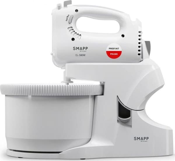 Smapp matlagningsreservdelar - 451.66 BIAY - Handmixer med 2 skålar 451.66 Vit