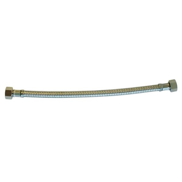 FLEXIBEL INOX RÄTT P08 F1/2XF1/2 30CM 3618