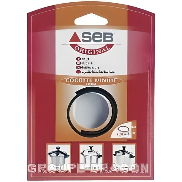 Aluminium tryckkokarpackning 4,5/6L Ø220mm - SEB - Originaltillverkade del