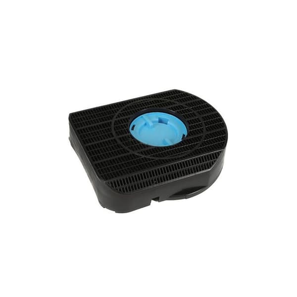 Wpro CHF200/1 anti-lukt kolfilter för huva - Typ 200 diameter 195mm x 207mm - Svart