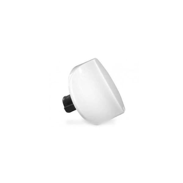 Knapp Fyrkant - DE DIETRICH - VD1090560 - Spak 35mm - Axel 19mm - Vit